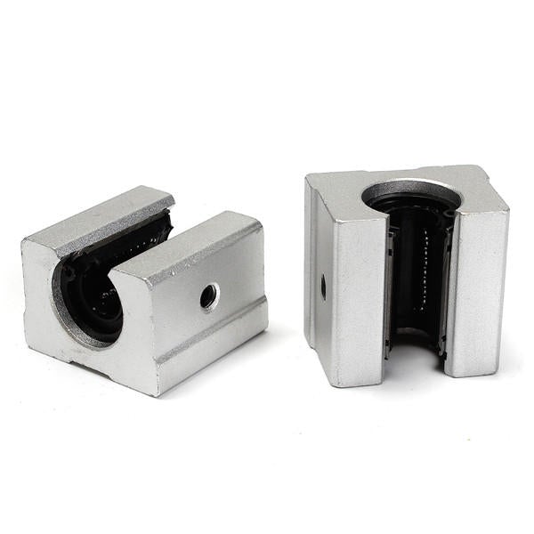 2pcs 300mm Supported Rails With 4pcs SBR12UU Pillow Bearing Blocks