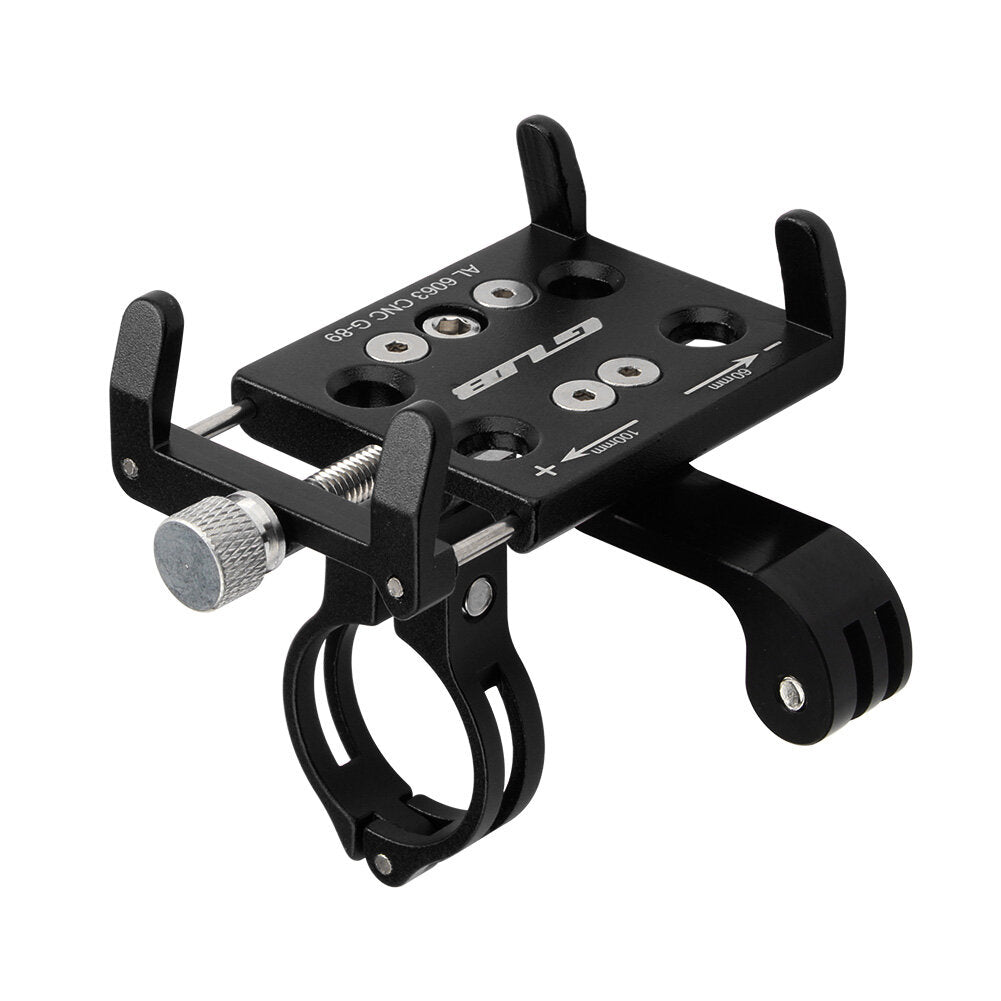 60-100mm Bike Phone Holder Aluminum Alloy 270 Rotation Bicycle Motorcycle Phone Mount Cycling