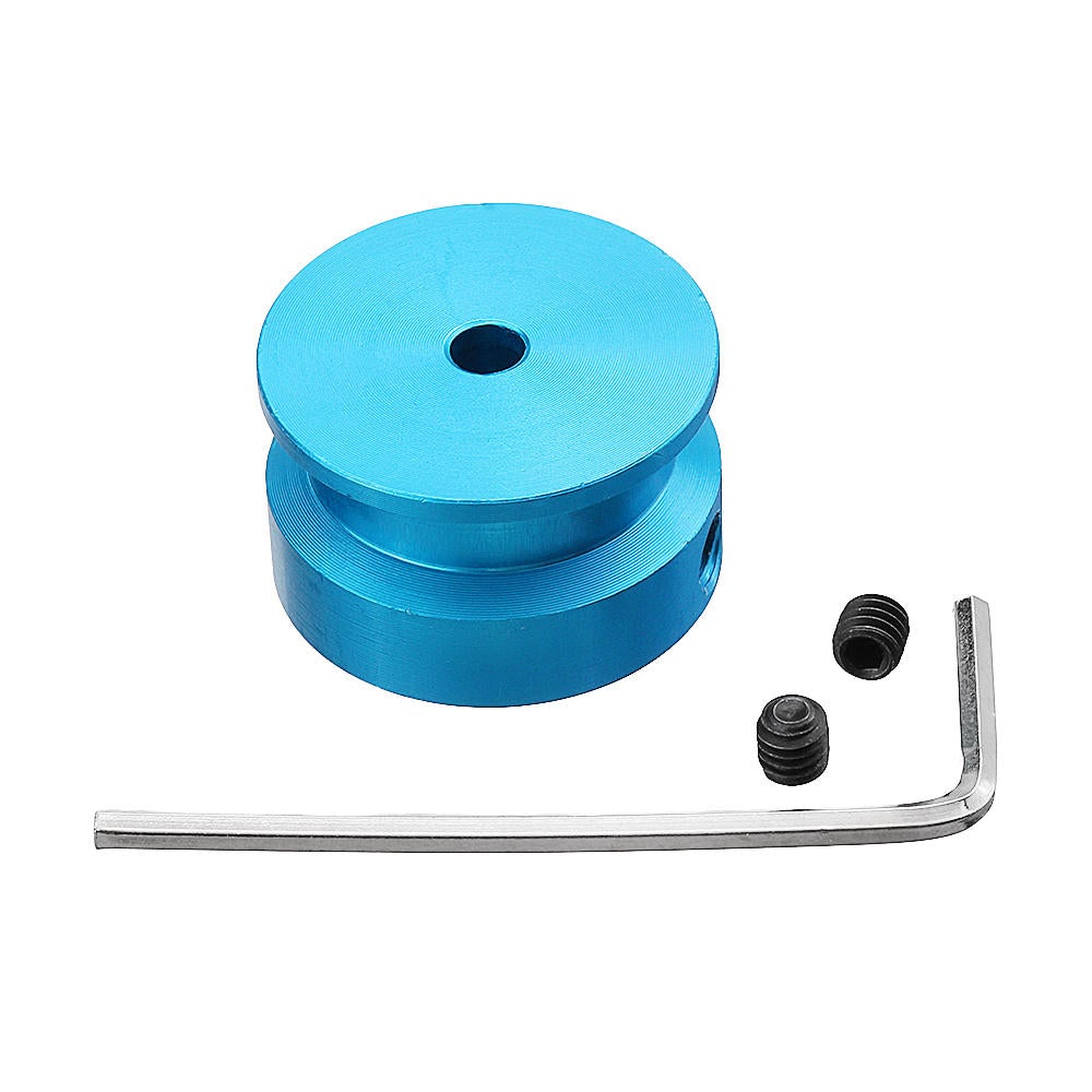 3/4/6mm CNC Aluminum Timing Belt Pulley V-Type Pulley 1m Pulley Belt