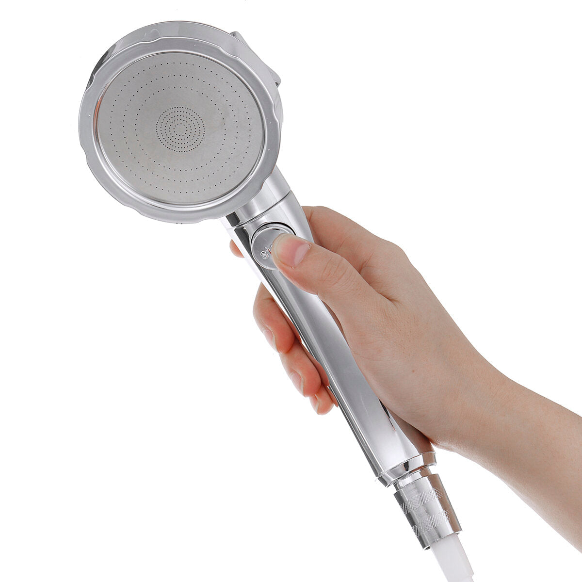 Upgrade Third Gear Handheld Water Saving Shower Head Faucet Extend Set High Pressure