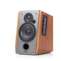 Subwoofer Multimedia Computer Speaker Desktop 2.0 60W Wooden Bass Bookshelf Active Speaker