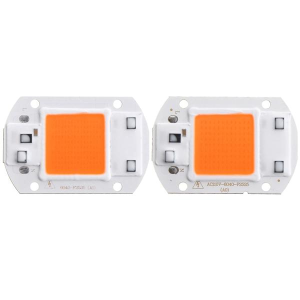 30W Full Spectrum LED COB Chip Plant Grow Light AC220/110V