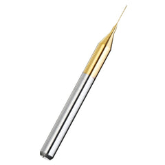 10PCS Tungsten Carbide Mask Mold Drill Bit 0.2/0.25/0.3mm Titanium Plating PCB Drill Bit for Meltblown Fabric