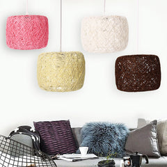 Modern Pendant Light Rope Ceiling Lamp Chandelier Home Fixture Decoration Lamp Cover