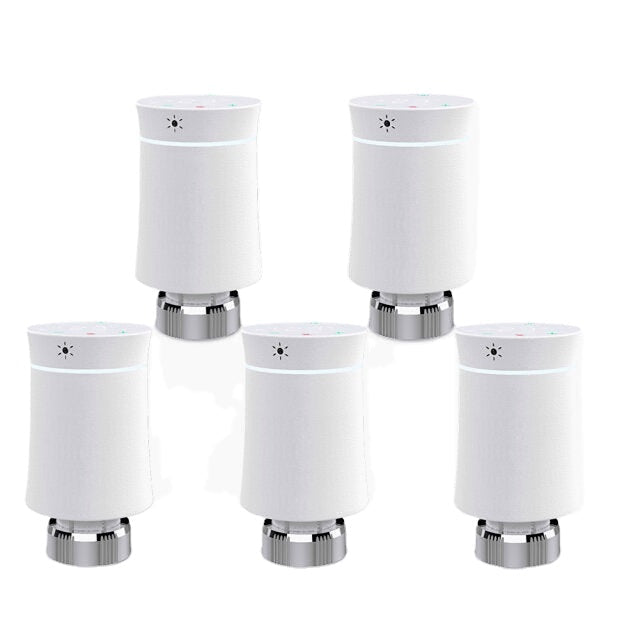 Thermostat Radiator Actuator Valve Smart Programmable TRV Temperature Controller Alexa Voice Control