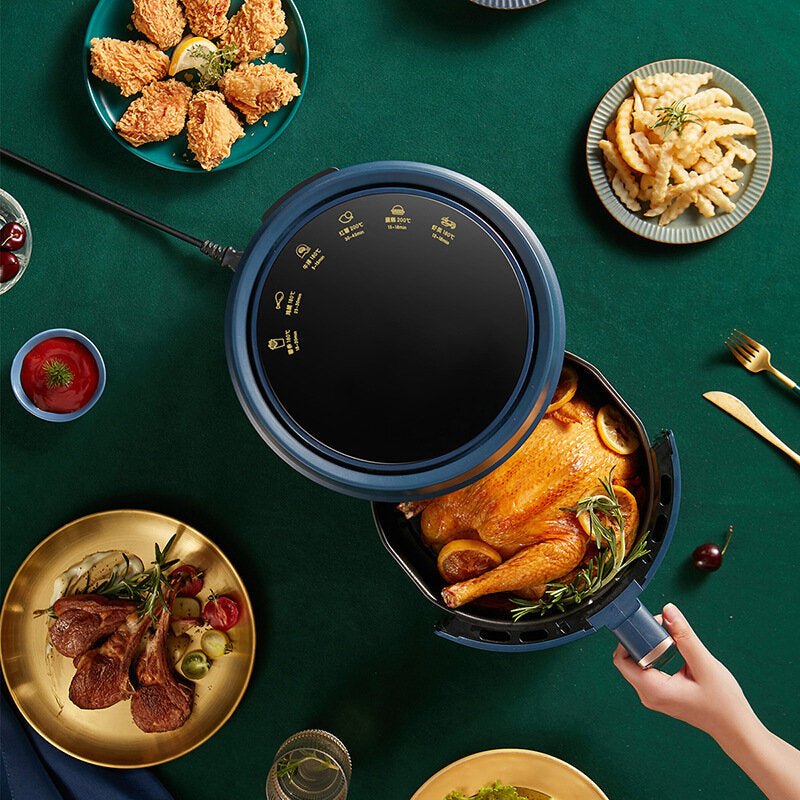 Automatic Smart Air Fryer 1500W 220V~50Hz Oil Free Power Failure Protection CN 4.6L