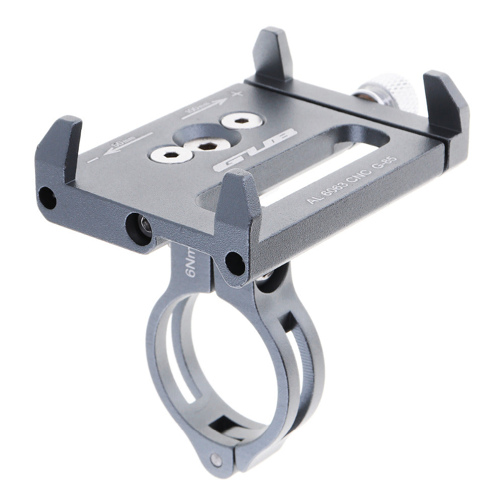 CNC Bicycle Phone Holder Bracket for Phone GPS Device Up To 6.2 Inch Non-slip
