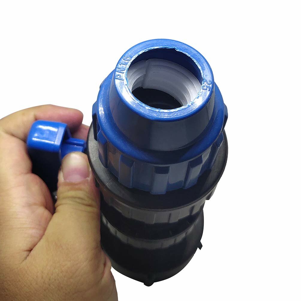 Ton Barrel Water Tank Connector Garden Tap Thread 1/4"(25mm) Plastic Fitting Tool Adapter Brass Valve Outlet Type