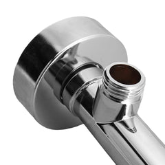 40cm Wall Mounted Bathroom Shower Head Extension Straight Arm Bottom Entry Hose Pipe