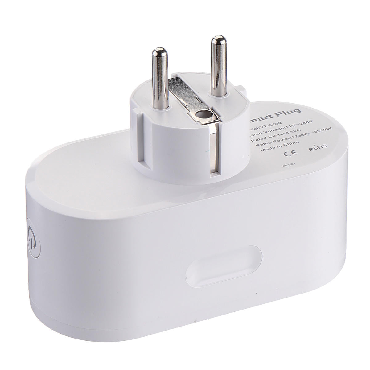 Dual EU Smart WiFi Power Plug Remote Control Switch Socket Outlet by HomeKit Dohome APP Google Assistant Alexa Remote Voice Control