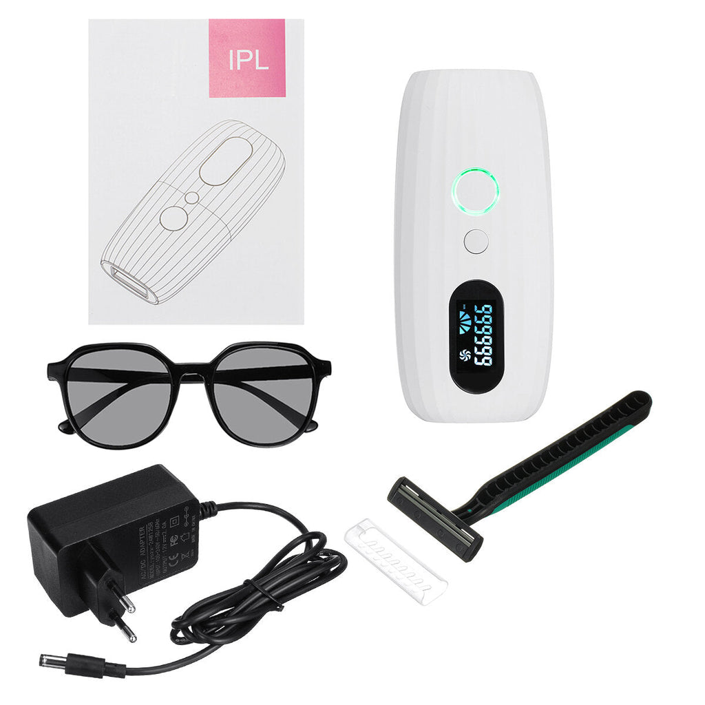 999999 Flashes 5 Levels IPL Laser Hair Removal Epilator Women Painless Facial Body Depilator Shaver