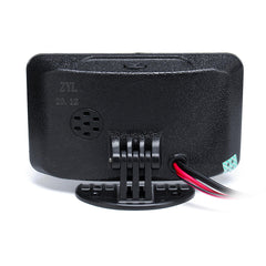 12V 24V 2 In 1 LCD Car Digital Gauge Voltage Pressure Water Temperature Meter