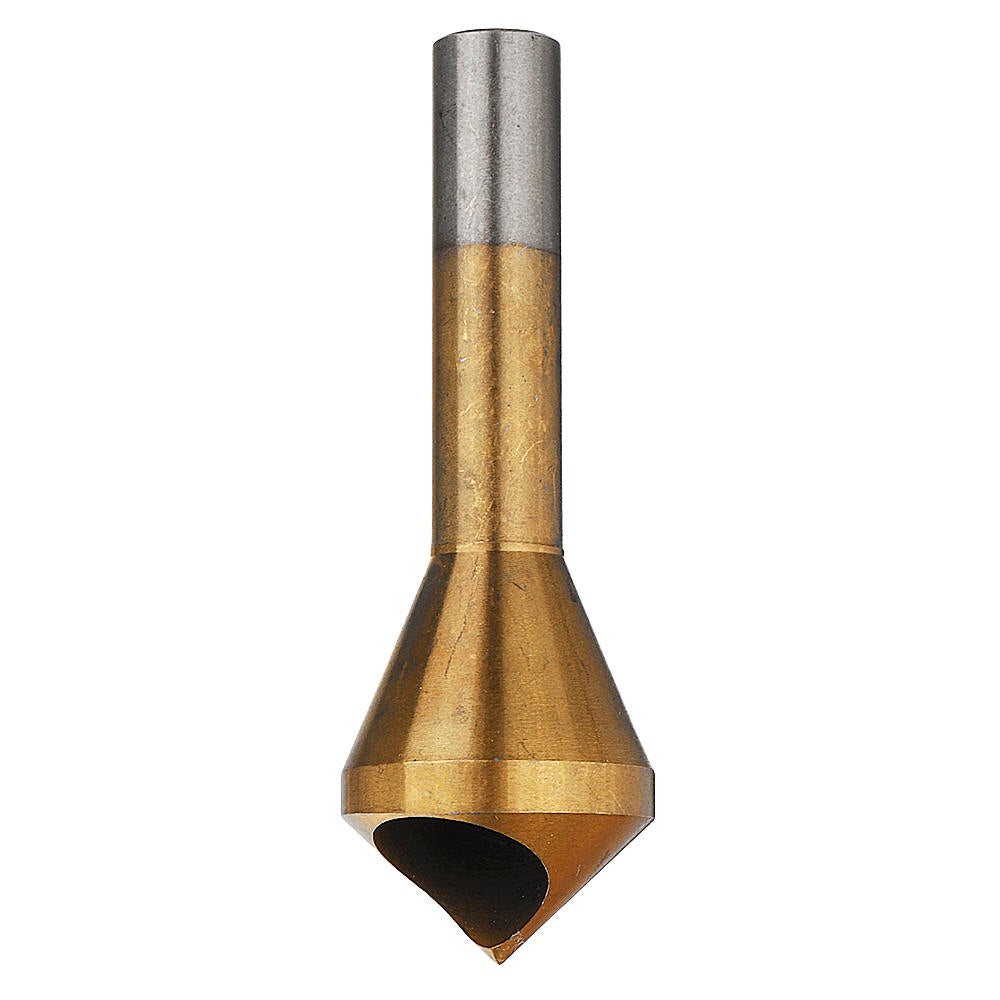 4pcs Countersink Deburring Bit Set Titanium Coated Chamfering Drill Oblique Hole Chamfer
