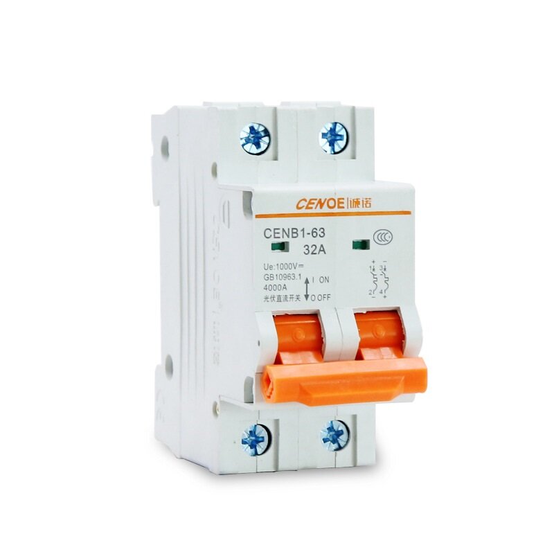 Solar Mini Circuit Breakers MCB Breakers with Short-circuit and Overload Protection Have1000V 10A 16A 25A 32A 40A 50A 63A