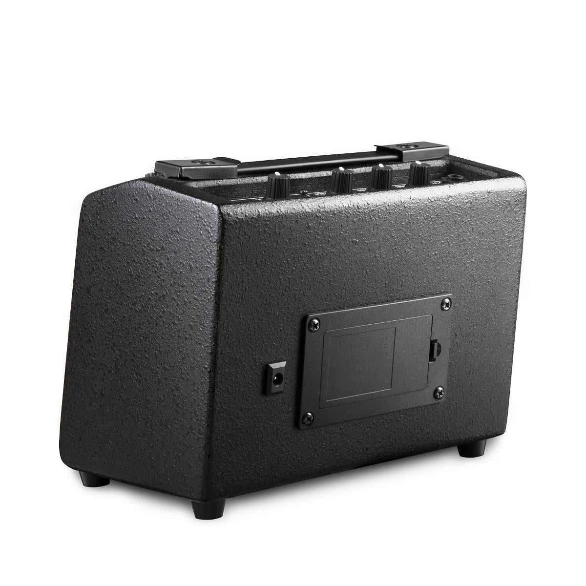 10W Portable Guitar Amplifier Guitar Speaker Built-in Rechargeable Battery with Drum Machine Support Microphone/AUX Input