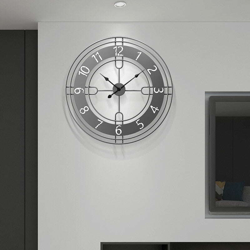 78.5CM Nordic Creative Wall Clock Home Guest Entrance Wall Clock Simple Wall Clock Art Quiet Clock Silent Clock