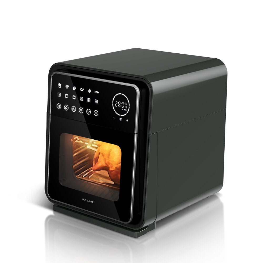 1900W 13QT/12L Air Fryer Oven Smart WIFI Version Dual Heating Element 12 Recipes+ Cooking Function