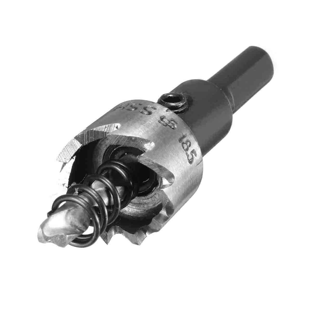 5Pcs Saw Tooth HSS Drill Bit Hole Set Stainless Steel Metal Alloy 16-30mm