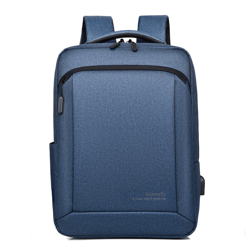 Outdoor Large Capacity Laptop Backpack USB Port Men Anti Theft School Bag Waterproof Leisure Travel Rucksack