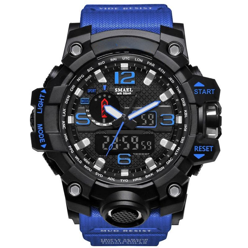 Waterproof Sport Dual Display Watch