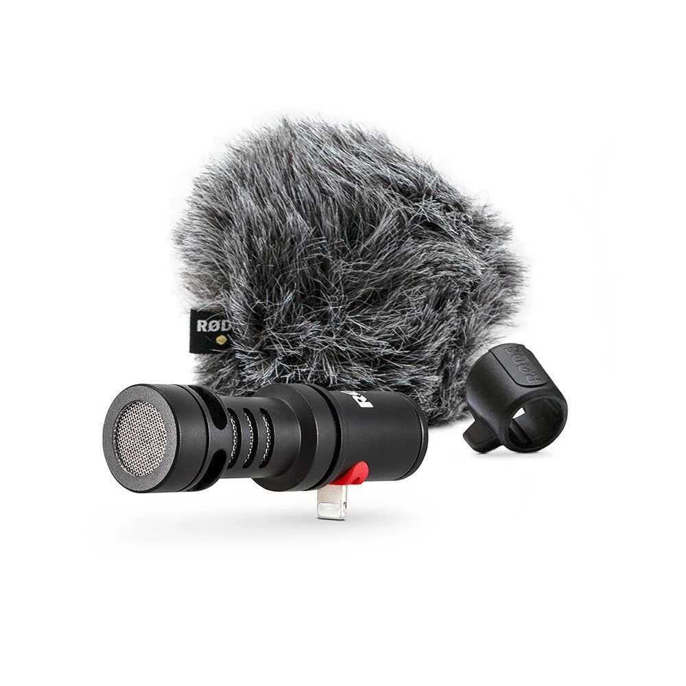 Directional Microphone for Lightning Connector iOS Smartphones iPhone 12 11/XR/X/8