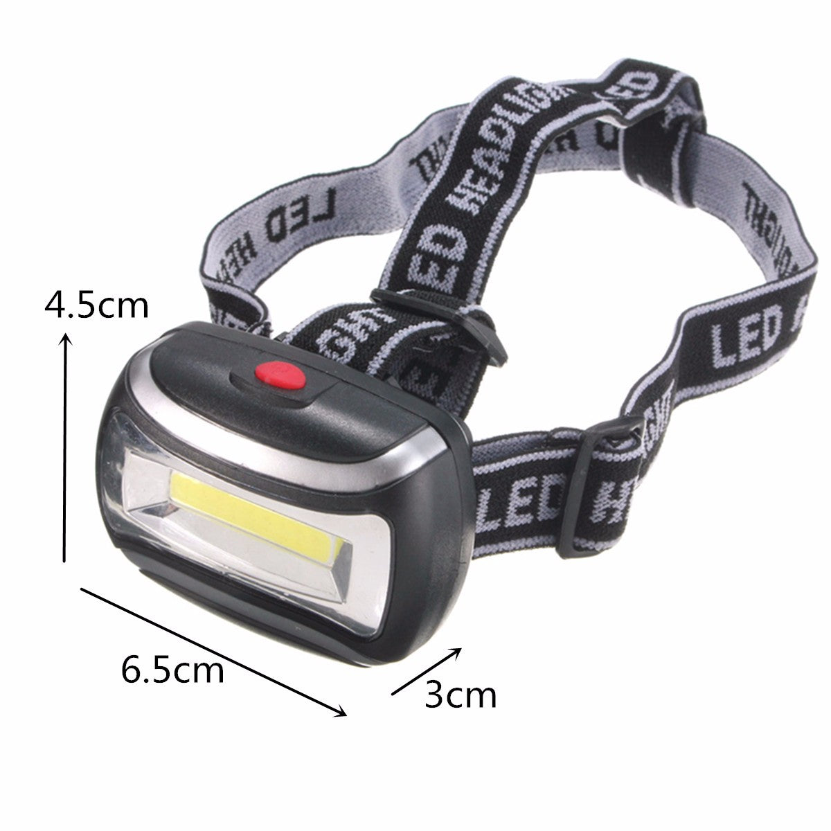 600LM Rechargeable COB Headlamp Camping Cycling Flashlight Night Warning Light