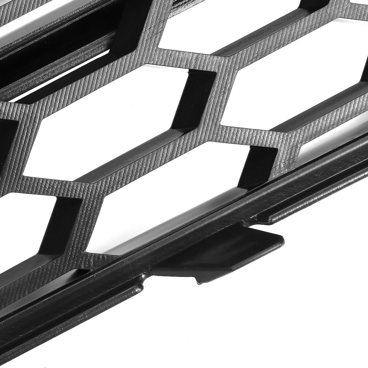 Plating Front Fog Light Cover Honeycomb Hex Grille Grill