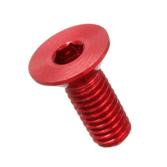 10pcs M3x8mm Countersunk Hex Socket Screw 7075 Aluminum Alloy Flat Head Metric