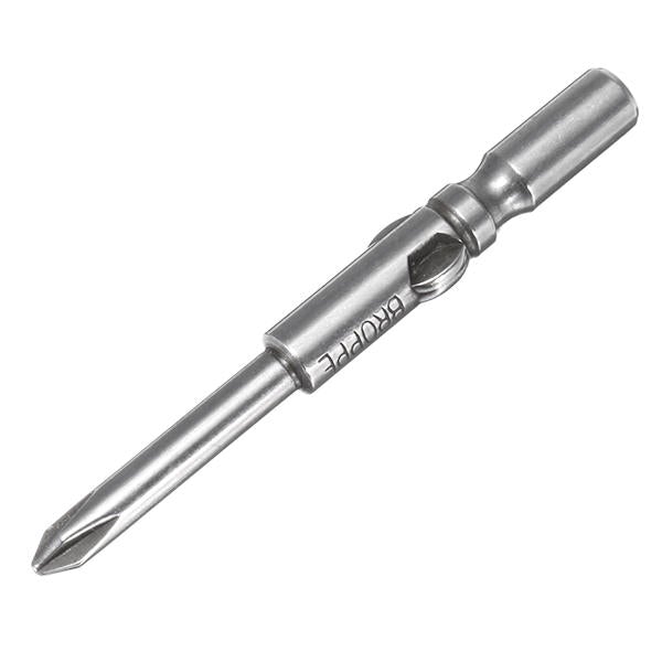 11Pcs 802 1.6-6.0mm Cross-Screwdriver Bits Set 6mm Round Shank Electric Screwdriver Bits
