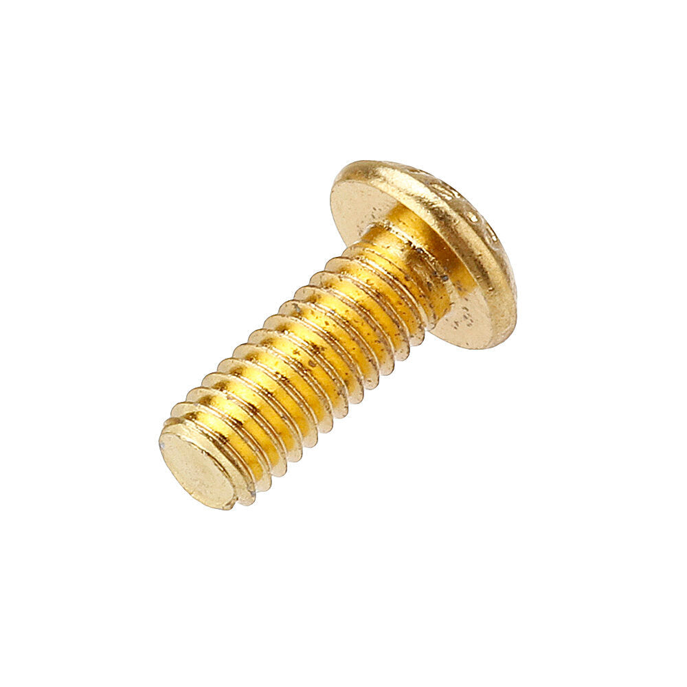 50Pcs Titanium Plated M5 Hex Socket Button Head Screws Alloy Steel 12.9 Grade Screw Bolt 6-14mm