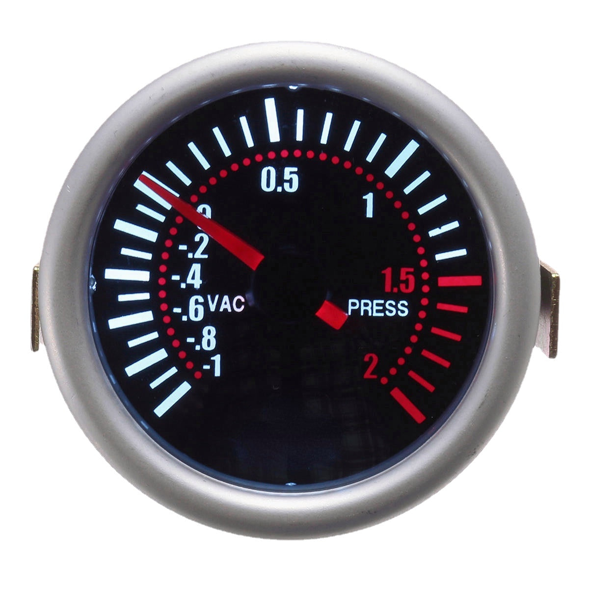 Universal 2 Inch 52mm Car Auto LED Digital Smoke Len Boost Bar Gauge Meter 12V