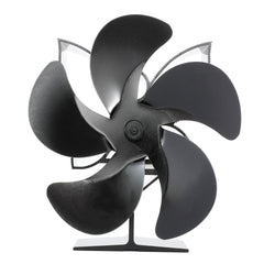 5 Blades Fireplace Fan Eco Friendly Quiet Wood Burner Stove Fan Thermal Heat Power Fan Home Christmas Gift