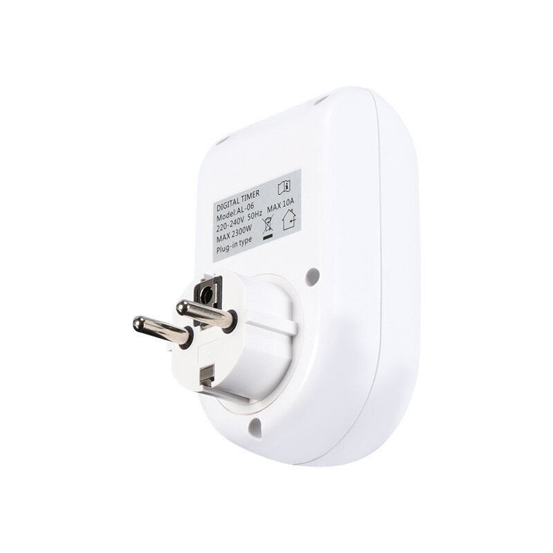German Plug Timer Multi-hole Socket Timer Switch Socket