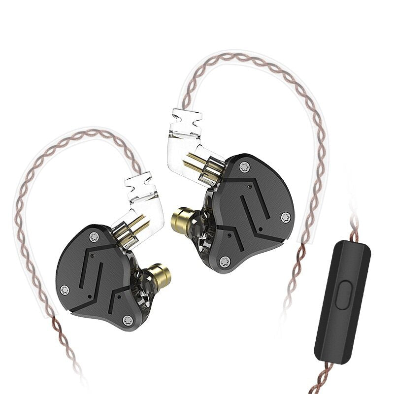Dynamic Balanced Armature Driver Earphone Noise Cancelling 3.5mm Wire Headphone