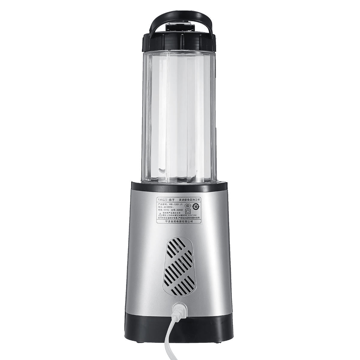 220V 220W Electric Fruit Juicer Maker Blades Fruit Vegetable Mixer 750ML