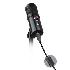 USB Sound Recording Vocal Microphone Set 192KHZ/24Bit RGB Gaming Mic with Tripod Stand For Mobile Phone PC Game Chat Live