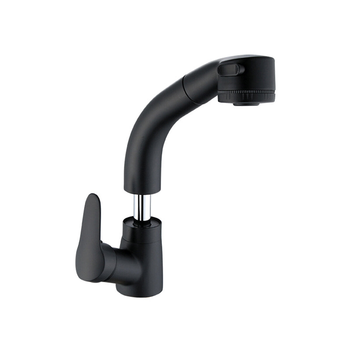 Kitchen Mixer Taps Pull Out 360 Swivel Spout Spray Sink Basin Brass Faucet