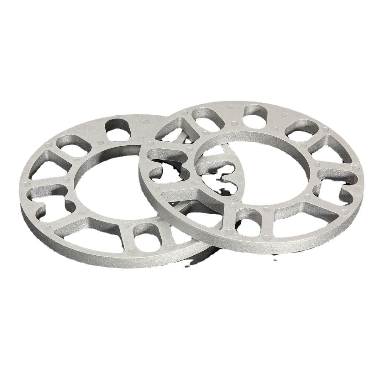 2pcs Universal 10MM Alloy Aluminum Wheel Spacers Shims Plate 4 / 5 Stud Fit