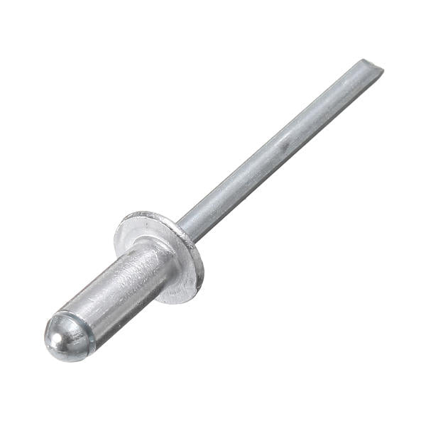 M4 Aluminium Open End Blind Rivets Dome Head with Break Pull Mandrel 100Pcs