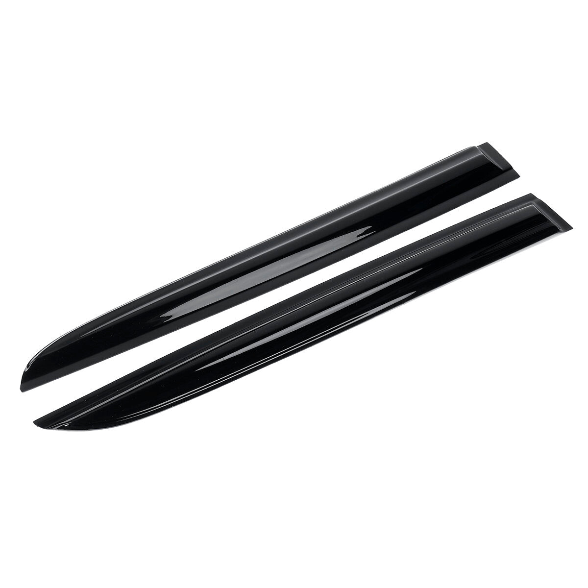 4Pcs Plastic Exterior Visor Vent For TOYOTA C-HR 2017-2020 Shades Window Sun Rain Guard Deflector