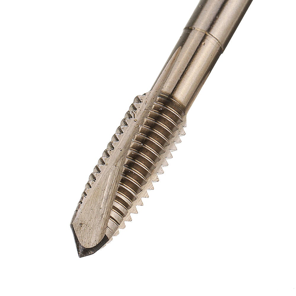 M3-M10 HSS Co M35 Machine Sprial Point Taps Metric Screw Tap Right Hand Thread Plug Tap Drill