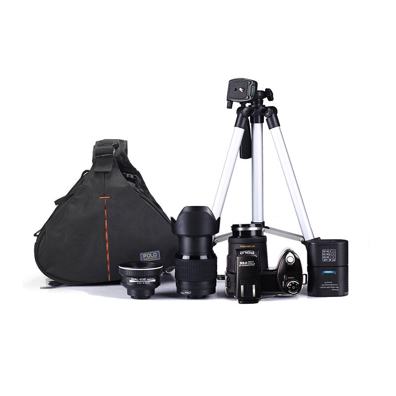 Digital Camera 33MP Auto Focus 24X Zoom HD 1080P Professional DSLR Camera Telephoto Lens Wide Angle Lens with Storage Bag Tripod Remote Control