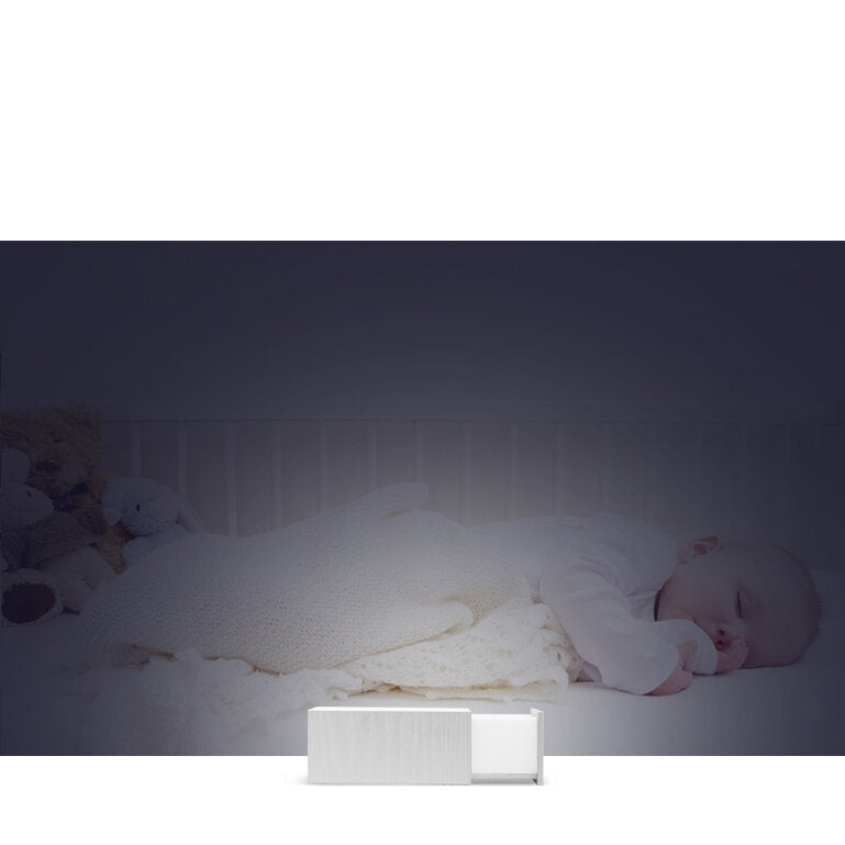 Drawer Type Bluetooth Speaker LED Night Light Smart Wooden Music Box Adjustable Desk Table Lamp