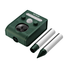 Garden Ultrasonic PIR Sensor Solar Animal Dispeller Strong Flashlight Dog Repeller