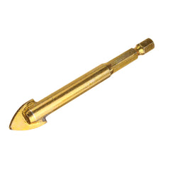 5/6/7Pcs Drill Bits 3-12mm Triangle Bit for Ceramic Wall Glass Concrete Hole Opener , Gold