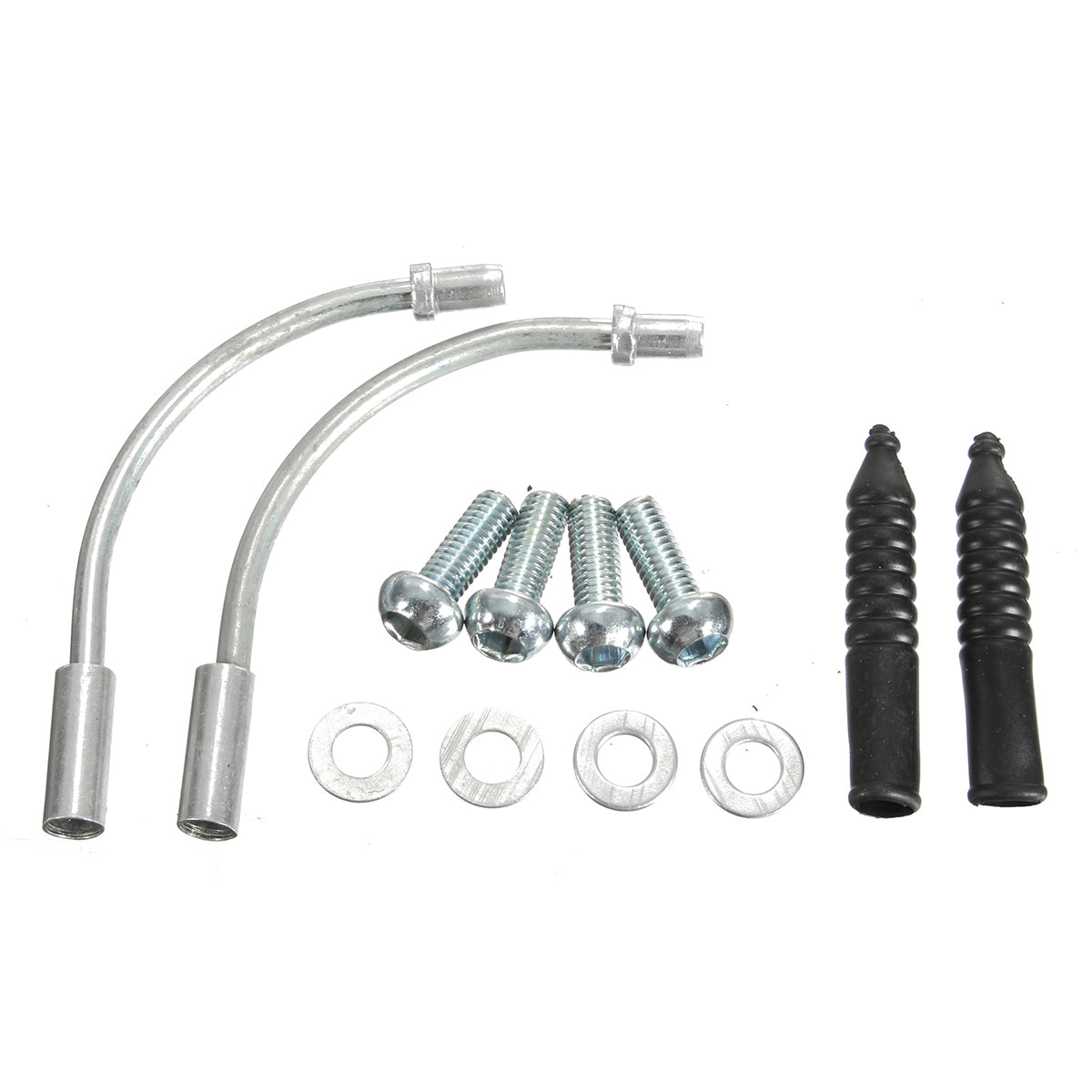 Mountain Bike Bicycle Alloy Front & Rear V Brake Levers Caliper Set Tail Brake