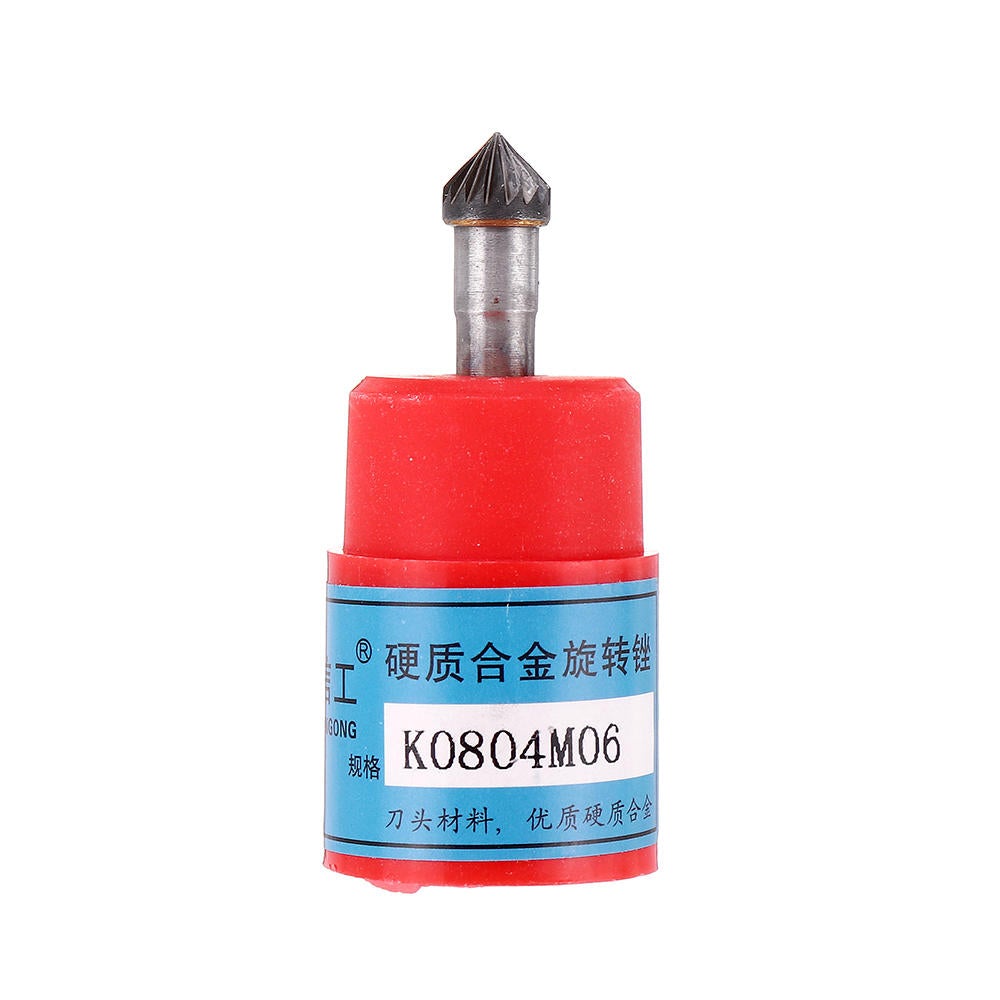 6mm Shank K Series Tungsten Carbide Burr Rotary Cutter File Metal Carving Polishing Tools