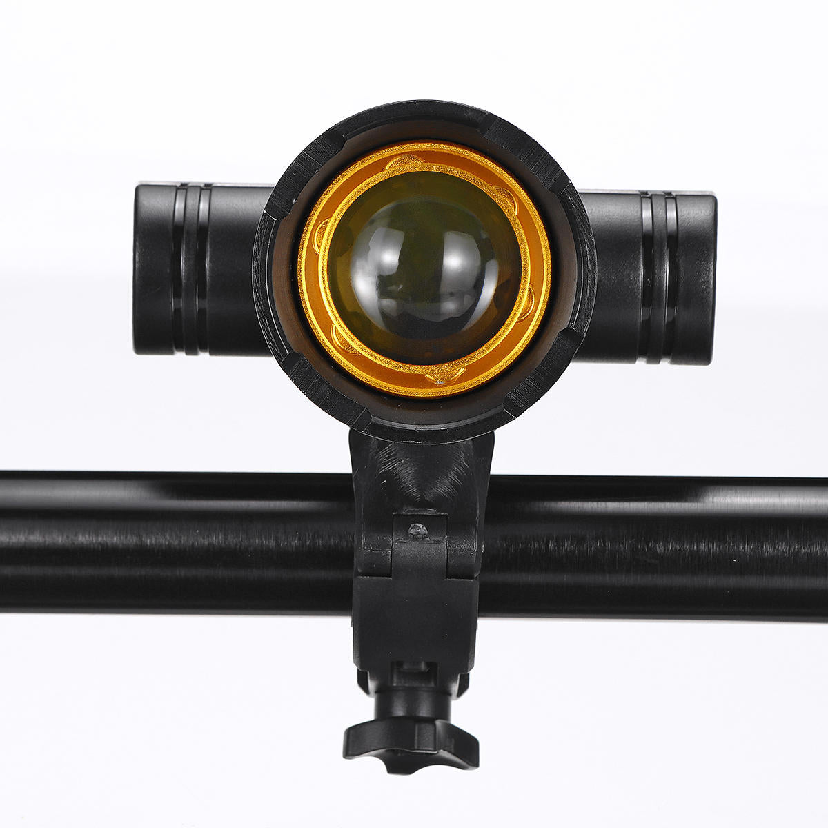 650LM T6 LED Zoomable Bike Headlight USB Charging Super Bright Bike Front Light Cycling Warning Light