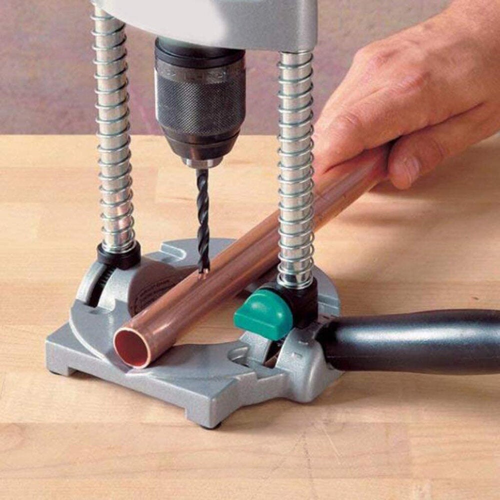 Adjustable Drill Stand Holder Drill Guide Attachment for 10mm to 13mm Electric Drill