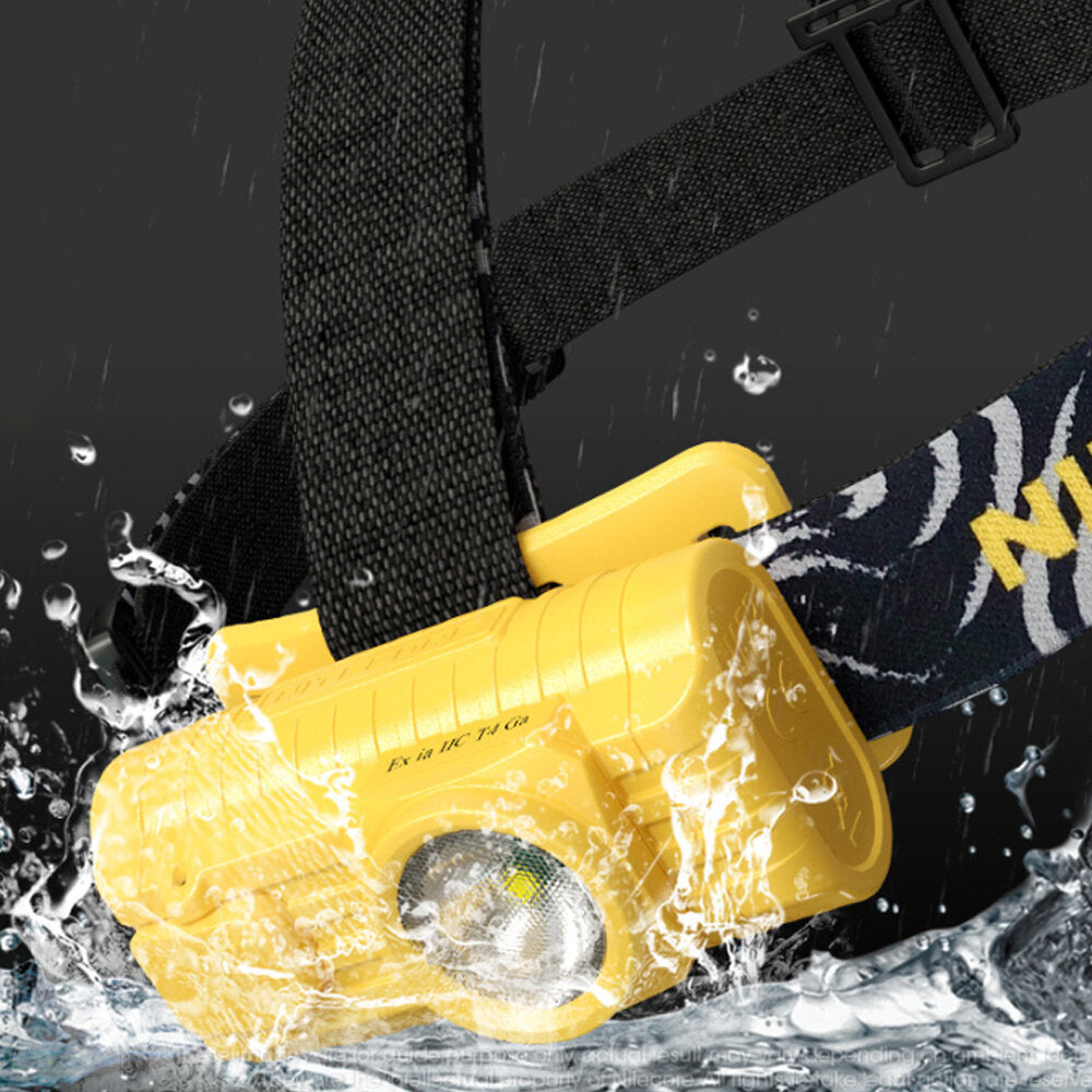 LED Headlight 100LM 3 Modes 70 Bracket Adjustable 150 Light Angle Flashlight for Camping Hunting Fishing Work